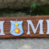 "Home" Seasonal Barn Wood Sign with Owls (4 pieces) - Image 4
