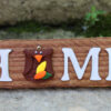 "Home" Seasonal Barn Wood Sign with Owls (4 pieces) - Image 5